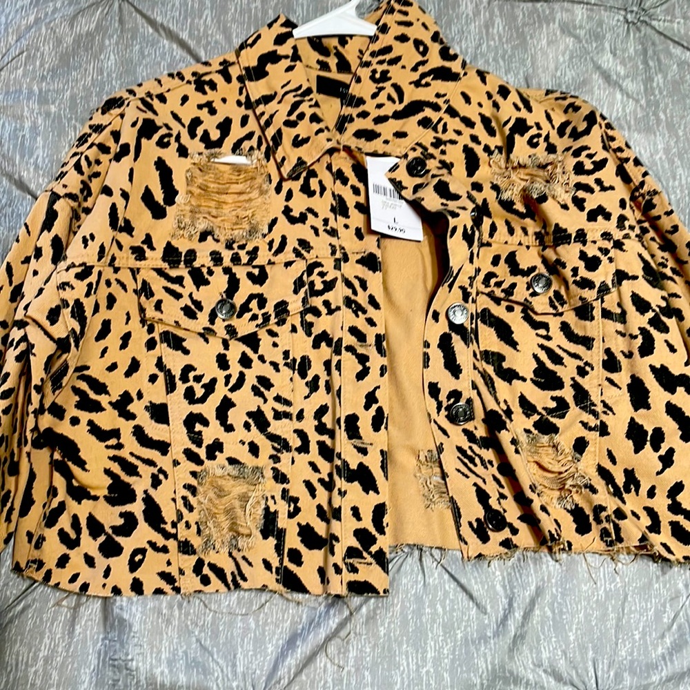 New Forever21 cropped jacket